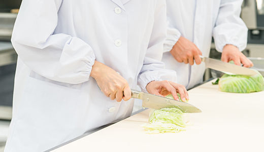 病院の厨房補助